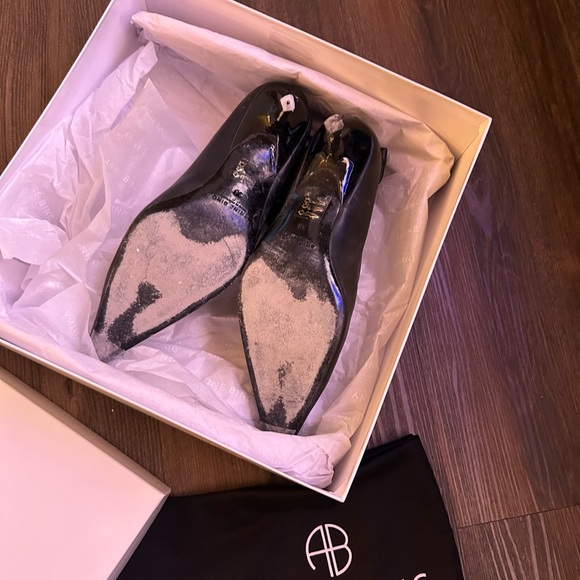ANINE BING WOMENS BLACK HILDA HEELED BOOYS SIZE 38/ 8 INCLUDES BOX & DUSTBAG - Picture 5 of 9
